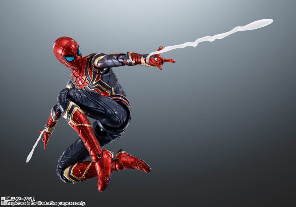 S.H.FIGUARTS Spider Man No Way Home Iron Spider